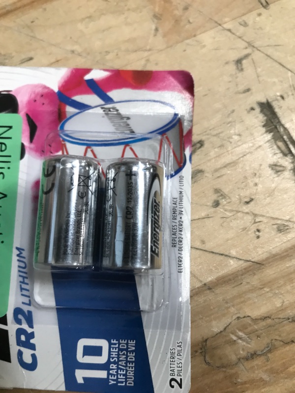 Photo 1 of Energizer EL1CRBP-2 3-Volt Lithium Photo Battery 