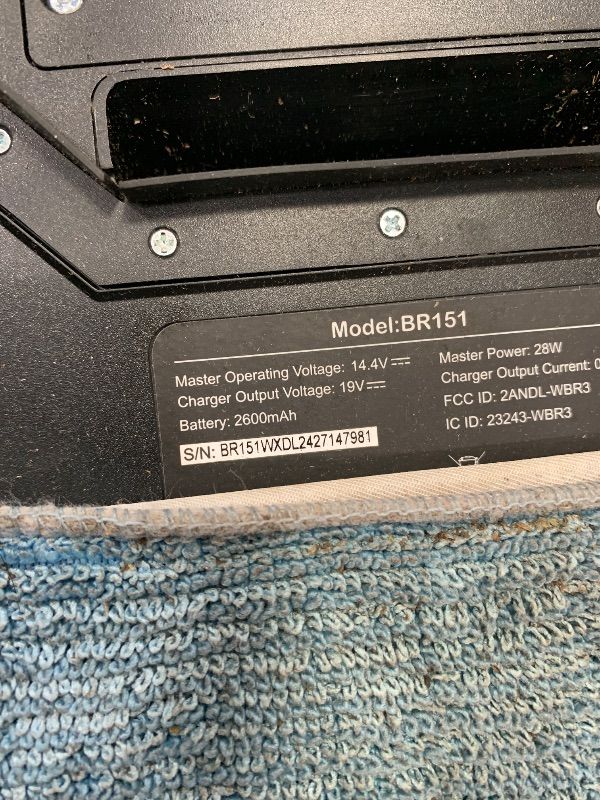 Photo 1 of *** MISSING PARTS *** ZCWA Robot Vacuum and Mop Combo,2.4GHz WiFi Link Vacuum Robot,4 Cleaning Mode Robotic Vacuums Cleaner,APP/Remote Aspiradora Robot,Self-Charging Robot Vacuum for Pet Hair,Stains,Carpets,Corner