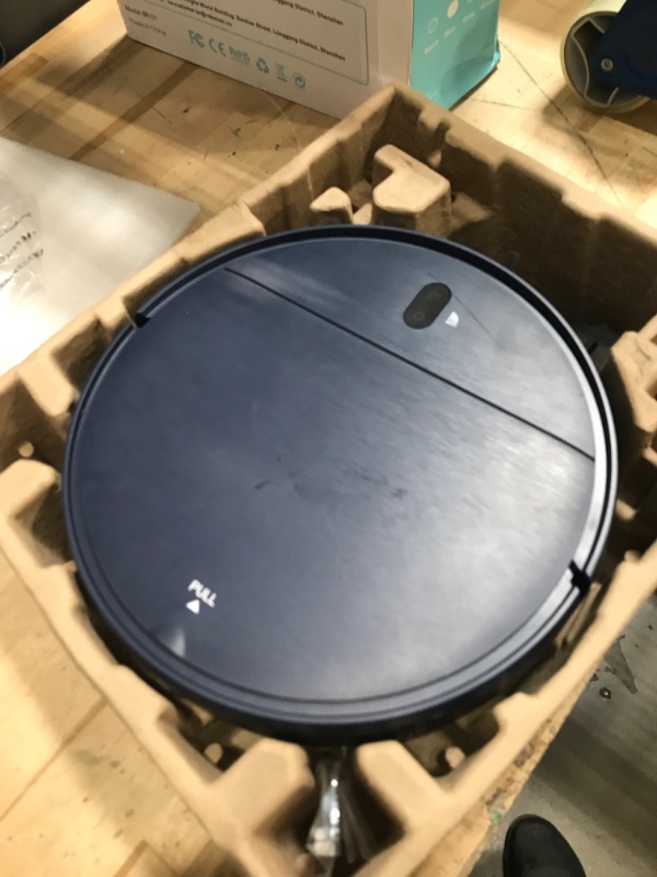 Photo 1 of *** MISSING PARTS *** ZCWA Robot Vacuum and Mop Combo,2.4GHz WiFi Link Vacuum Robot,4 Cleaning Mode Robotic Vacuums Cleaner,APP/Remote Aspiradora Robot,Self-Charging Robot Vacuum for Pet Hair,Stains,Carpets,Corner