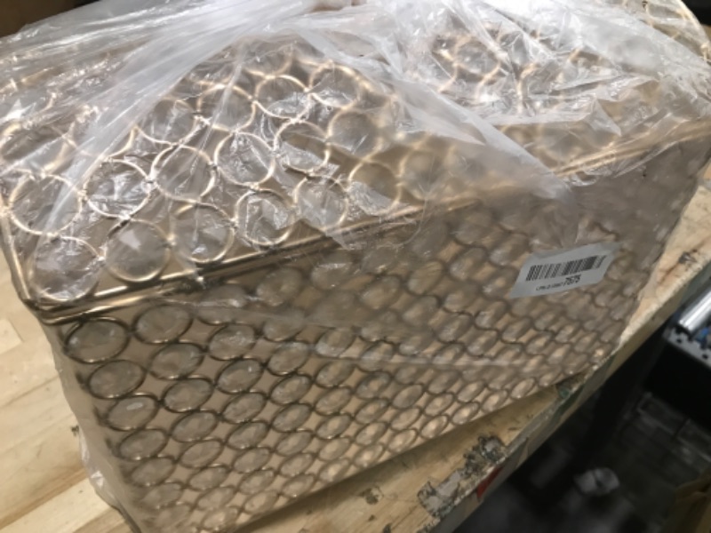 Photo 1 of Nitial Crystal Wedding Card Box with Heart Lock 11in Wedding Money Box Treasure Chest Gold Bead Card Receiving Memory Storage for Reception Brithday Graduation Baby Shower Party Decor