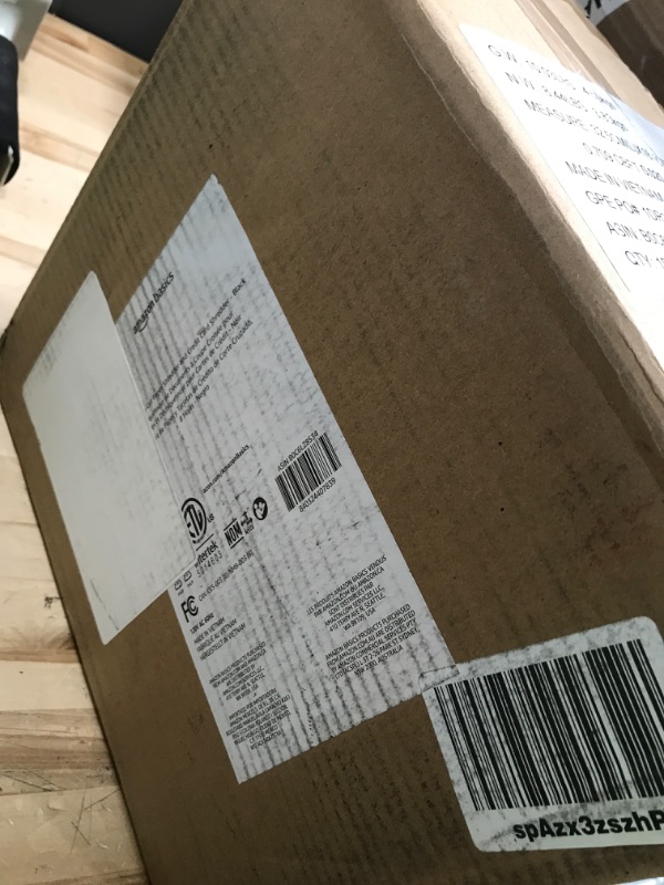 Photo 1 of Amazon Basics 8-Sheet Cross Cut Paper Shredder and Credit Card Shredder - Black