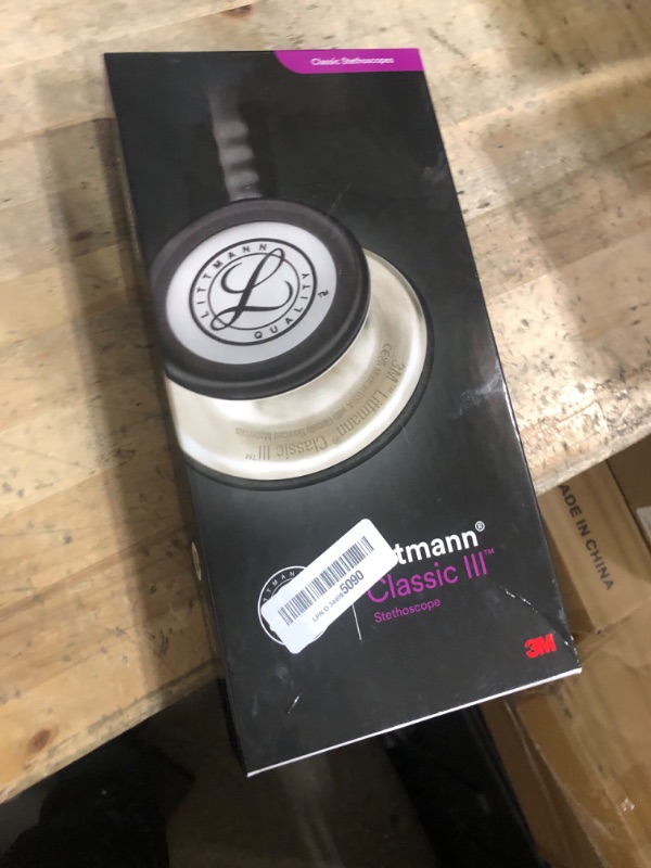 Photo 1 of 3M Littmann Classic III Monitoring Stethoscope, 5620, More Than 2X as Loud, Weighs Less