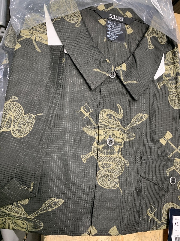 Photo 1 of 5.11 button up short sleeve black XL