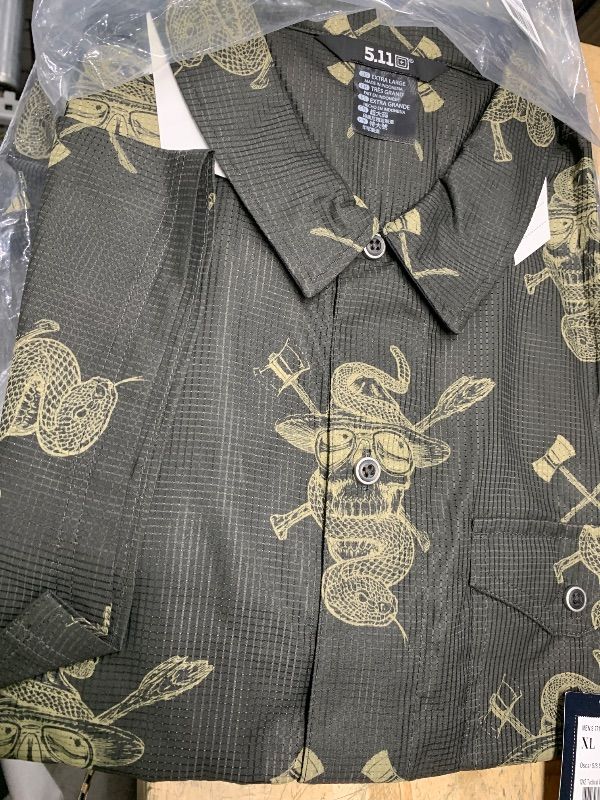 Photo 1 of 5.11 button up short sleeve black XL