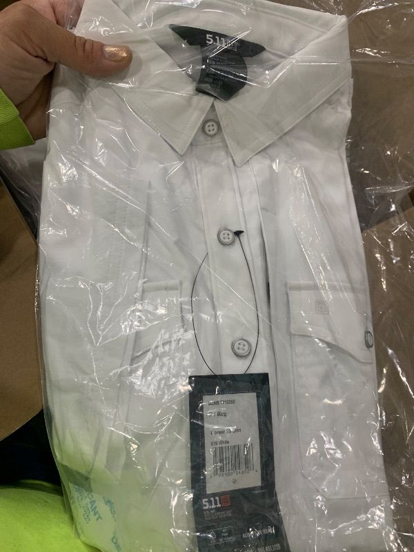 Photo 1 of 5.11 button up short sleeve white small