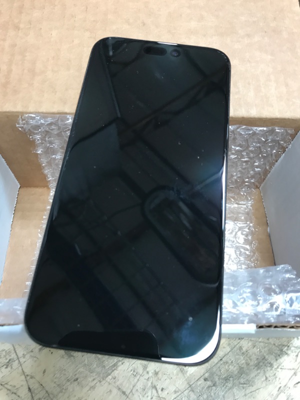 Photo 1 of Apple iPhone 15 Pro Max, 1TB, Black Titanium - Unlocked (Renewed Premium)**MISSING CHARGER 