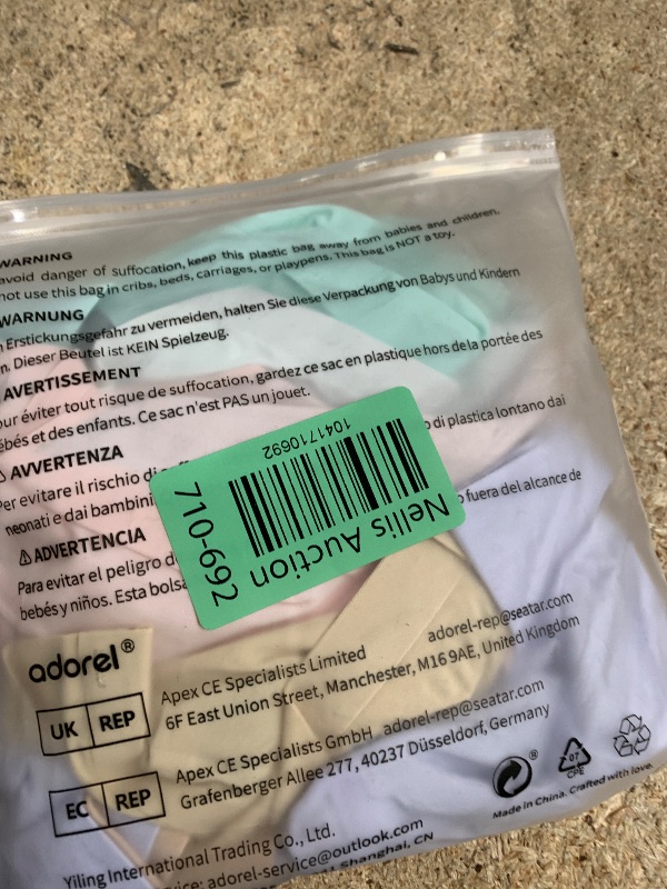 Photo 1 of Adorel Teen Girls Seamless Underwear No Show Panties Tagless Brief Plain Pack of 6 Macaron Color 8-9 Years (Manufacturer Size S)