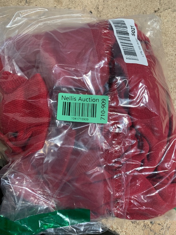 Photo 1 of Amazon Essentials Men's 100% Cotton Quarter-Zip Sweater, Red, Medium