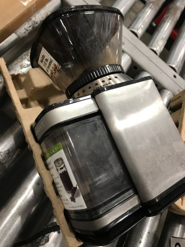 Photo 1 of CUISINART Coffee Grinder, Electric Burr One-Touch Automatic Grinder with18-Position Grind Selector, Stainless Steel, DBM-8P1