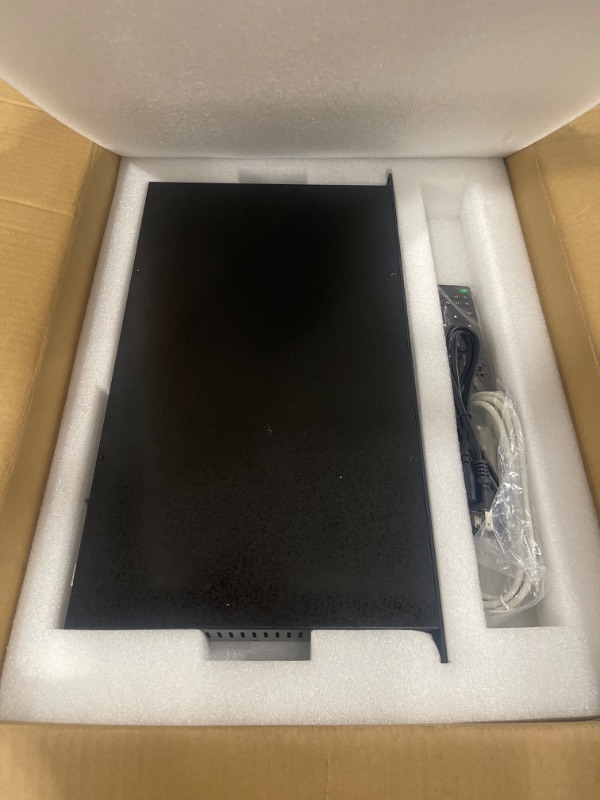 Photo 1 of ***FINAL SALE/MISSING PIECES/PARTS ONLY ITEM*** MT-VIKI 4K HDMI Matrix Switch 8x8, 4K@30Hz Rack Mount Switcher & Splitter with Backlit RS232 LAN Port and EDID, Built-in US ADI Chip (8 in 8 Out)