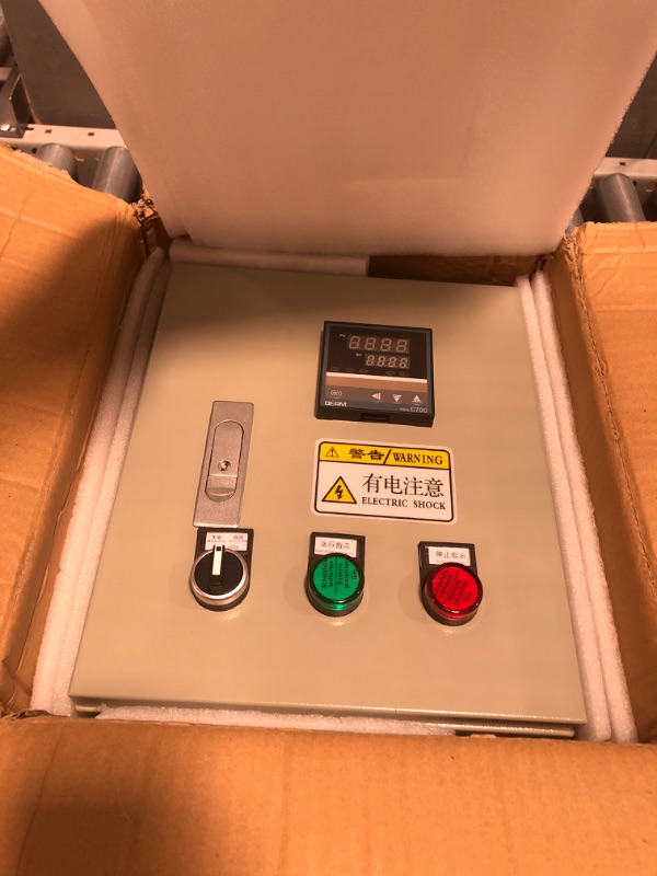 Photo 1 of PID Temperature Controller with K Thermocouple Digital Thermostat Control Box 380VAC 3 Phase 15KW