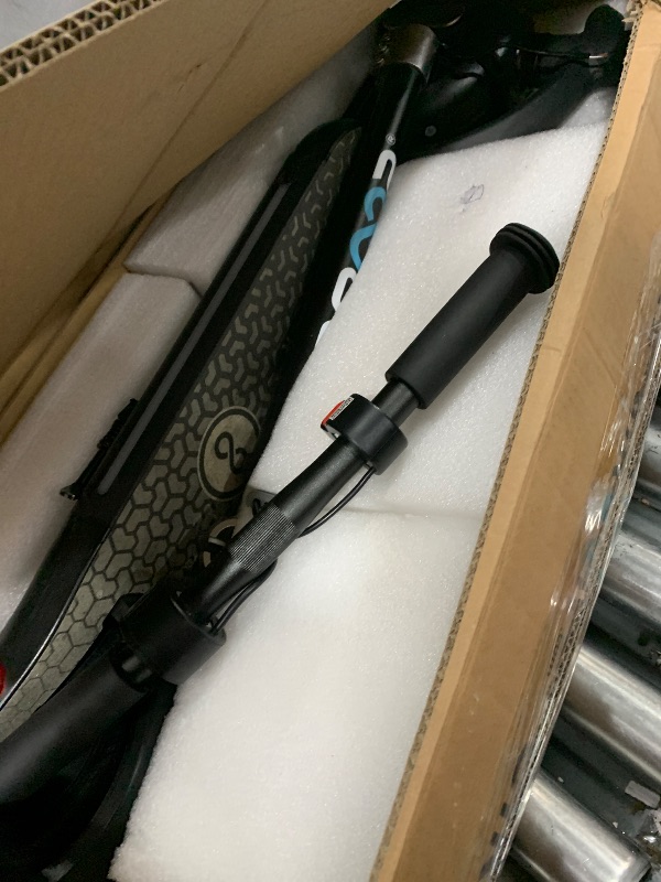 Photo 1 of (Sold for parts)(Used)(see images)Gyroor Kids Electric Scooter with 180W Motor & LED Visible Display, Colorful Lights, Adjustable Speed and Height