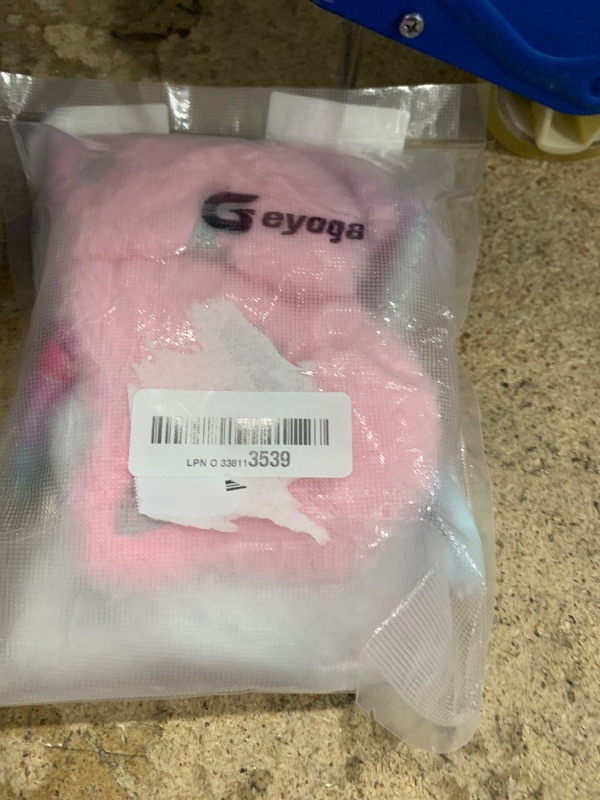 Photo 1 of 3 Pieces Sleep Mask for Kids, Girls Plush Sleeping Eye Cover Soft Eye Blindfold Cover Animal Shade for Kids(Mixed Colors, Pink, White,Cute Style)