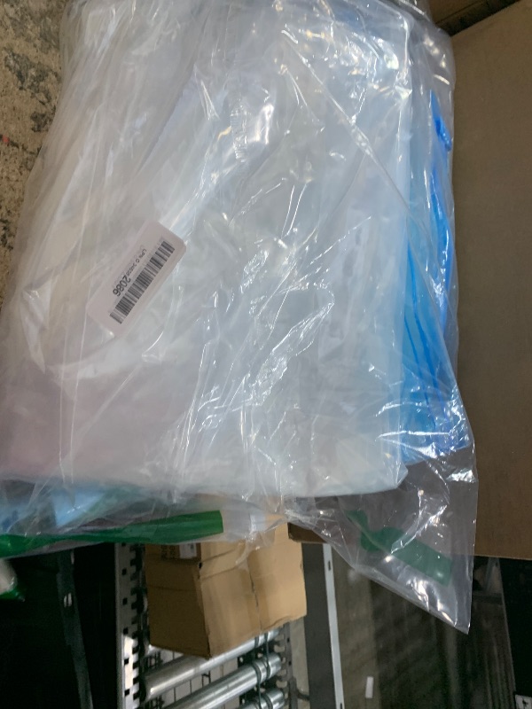 Photo 1 of 10 Space Saver Vacuum Sealed Storage Bags (2 Jumbo/2 Large/3 Medium/3 Small) with Hand Pump, Seal Bags for Clothing, Comforters, Pillows, Towel, Blanket Storage, Bedding