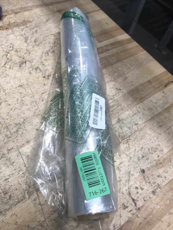 Photo 1 of 100 ft Clear Cellophane Wrap Roll (31.5 in x 100 ft) - 3 Mil Thicken Cellophane Roll, Clear Cellophane Bags Large, Clear Wrapping Paper for Flower Gift Baskets Wrap (31.5" fold into 16")