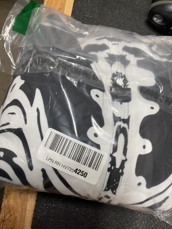 Photo 1 of ANGELGGH Family Matching Halloween Onesie Pajamas, Funny Skeleton Printed Hooded Zippered PJs Holiday Loungewear for Men/Women (Men, L, Skull)