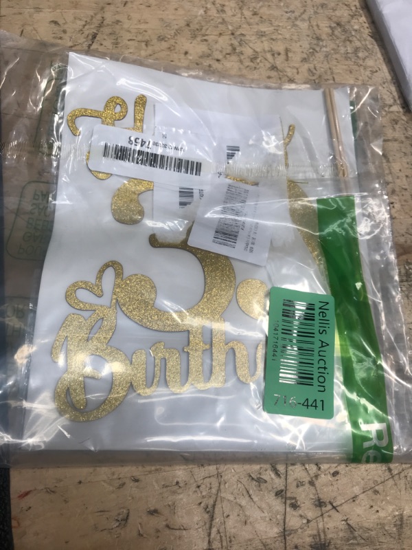Photo 1 of 39 Birthday Cake Toppers-Gold Glitter, 39th Cake Topper for Men,39 Cake Topper For Women, 39th birthday decorations,39th Birthday Cake Topper Thirty nine