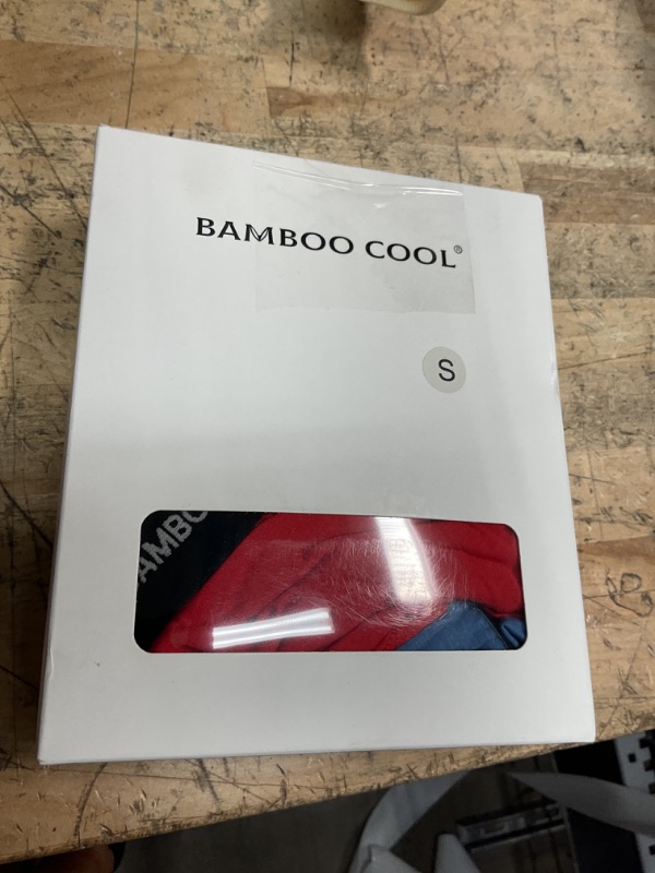 Photo 1 of BAMBOO COOL Boys' Underwear Boxer Briefs 6-Pack with Fly Pouch Comfortable and Tag Free Small