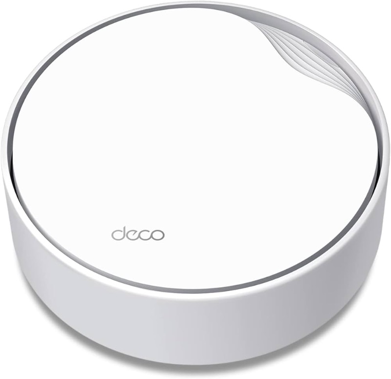 Photo 1 of TP-Link Deco Outdoor Mesh WiFi (Deco X50-Outdoor), AX3000 Dual Band WiFi 6 Mesh, 2 Gigabit PoE Ports, 802.3at PoE+,Weatherproof, Works with All Deco Mesh WiFi, 1-Pack**FACTORY SEALED