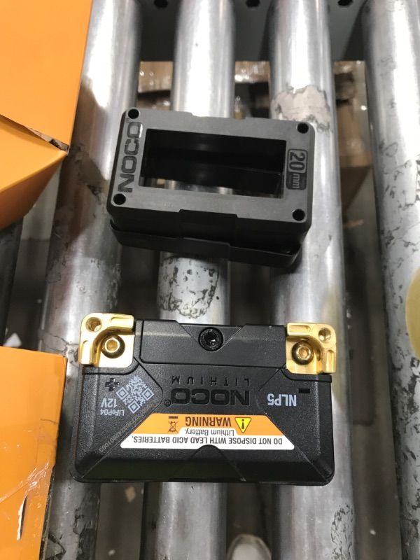 Photo 1 of NOCO Lithium NLP5, Group 5, 250A Lithium LiFePO4 Motorcycle Battery, 12V 2Ah ATV, UTV, Jet Ski, 4 Wheeler, Quad, Riding Lawn Mower, Tractor, Scooter, PWC, Seadoo, Polaris and Generator Battery,Black