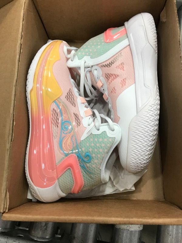 Photo 1 of Bacury Women’s Basketball Shoes Breathable Non Slip Sneakers Lightweight Fashion Outdoor Sports Shoe Pink Size 8.5