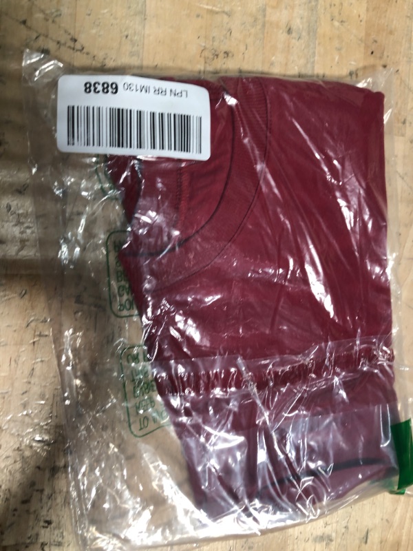 Photo 1 of *UNKNOWN SIZE** Cicy Bell Womens Cap Sleeve Cotton Tank Tops Summer Casual Loose Fit T Shirts Crew Neck Basic Tee Wine Red