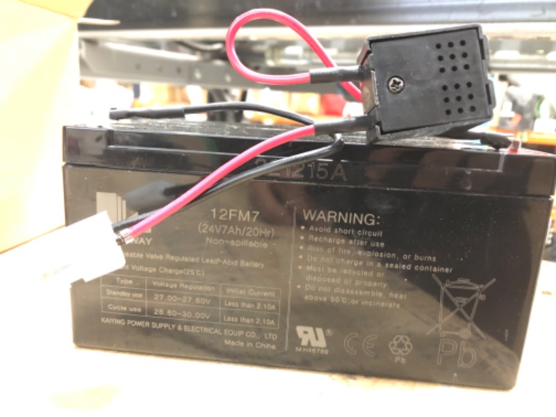 Photo 1 of *UNABLE TO TEST* 24V 7Ah Battery for 24 Volt Realtree XD UTV Best Ride On Cars