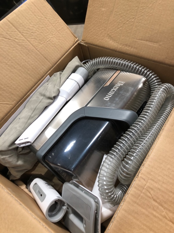 Photo 1 of *POWERS ON* DUXANO Dog Grooming Kit & Dog Hair Vacuum,15000 Pa Powerful Suction, Pet Grooming Vacuum Removes 99% Pet Hair, Includes Clippers, Brush, Nail Trimmer Grinder, Stainless Steel