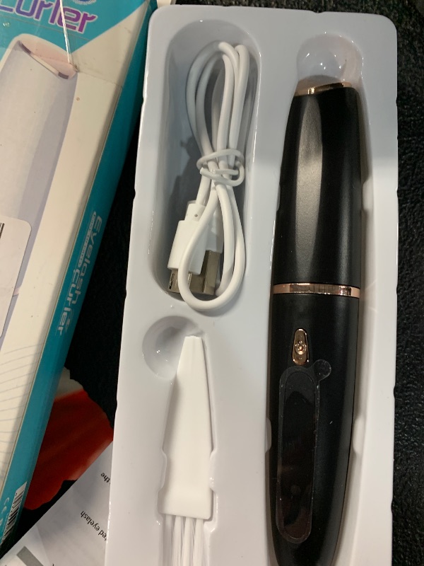 Photo 1 of ***(MISSING BRUSH)***
Heated Eyelash Curlers - Eye Lash Curler Heat with Eyelash Comb - Electric Eyelash Curler - Rizador De Pestañasey LED Display 3 Temp Settings USB Charge Natural Curling 24H for Women Makeup Tool Gifts