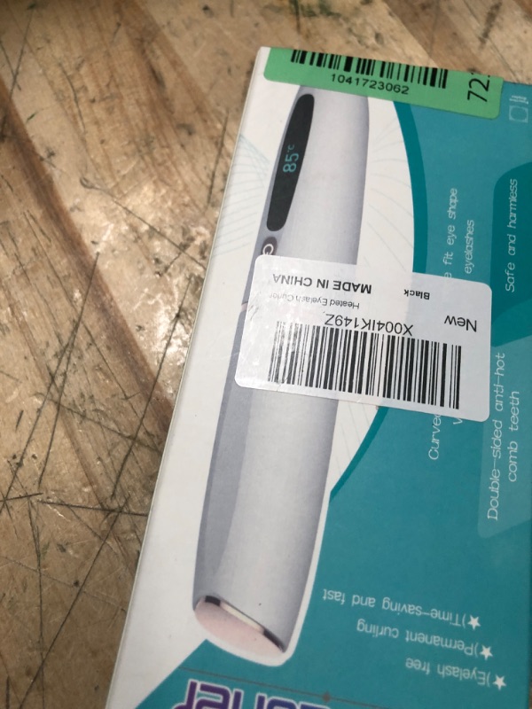 Photo 1 of ***(MISSING BRUSH)***
Heated Eyelash Curlers - Eye Lash Curler Heat with Eyelash Comb - Electric Eyelash Curler - Rizador De Pestañasey LED Display 3 Temp Settings USB Charge Natural Curling 24H for Women Makeup Tool Gifts