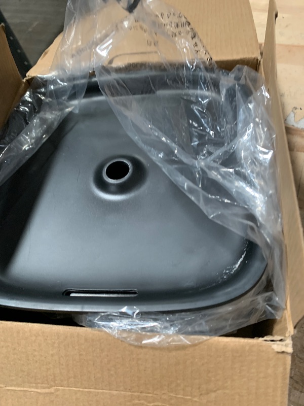 Photo 1 of (used)(missing pieces)Veken 95oz/2.8L Pet Fountain, Automatic Cat Water Fountain Dog Water Dispenser with Replacement Filters for Cats, Dogs, Multiple Pets (Space Black, Plastic)