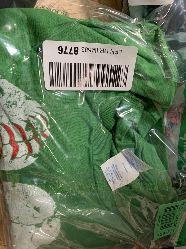 Photo 1 of Baseball St Patricks Day Boys Girls Men Women Shamrock Green T-Shirt, YOUTH LARGE