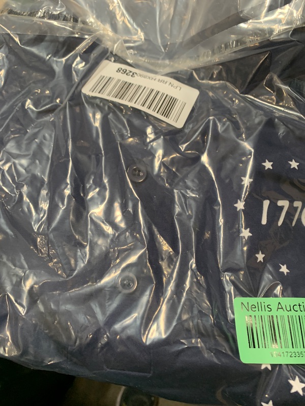 Photo 1 of ***(MINOR DAMAGE)***HARGLESMAN Men's Quick Dry Athletic Polo Shirt - Tactical Golf Tee, Breathable Lightweight Work Top, Navy Blue XL