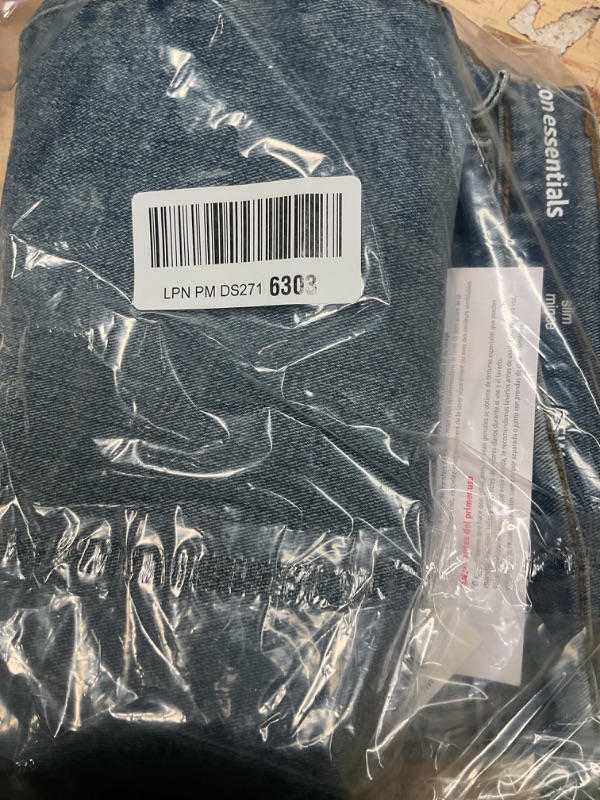 Photo 1 of Amazon Essentials Slim Fit Jeans For Men - Light Wash, 36W x 30L