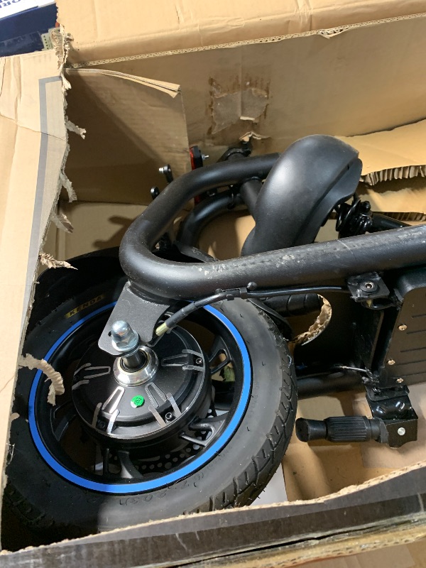 Photo 1 of ***parts only***URBANMAX C1 Electric Scooter with Seat, 450W Powerful Motor up to 22 Miles Range, Foldable Electric Scooter for Adults Max Speed 15.5 Mph, Electric Scooter for Commuting with Basket