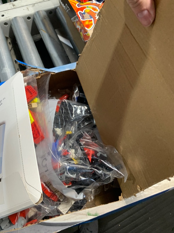 Photo 1 of **FACTORY SEALED -BOX DAMAGED**LEGO City Fire Station with Fire Truck Toy - Kids Toy Building Sets with 2 Fire Truck Attachments - Gifts for Boys & Girls Ages 6+ - Pretend Play Set with 5 Minifigures - 60414