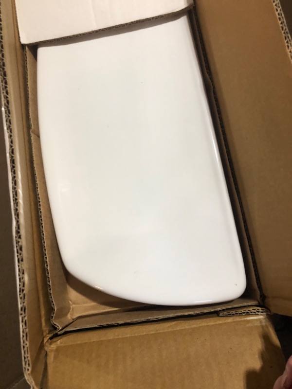 Photo 1 of (TANK ONLY/PARTS) Kohler KOH3889-RA-0 1.28 GPF Two-Piece Comfort Height Elongated Toilet with 10" Rough In and Right Hand Trip Lever from the Highline Collection White