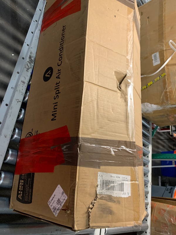 Photo 1 of ***PARTS ONLY***Zstar 9,000 Btus Mini Split AC, 19 SEER2 Wall Mounted AC with Heat Pump & Installation Kits, Ductless Inverter Split-System Air Conditioners Cools up to 450 Sq.Ft, WIFI and Remote Control, 115V