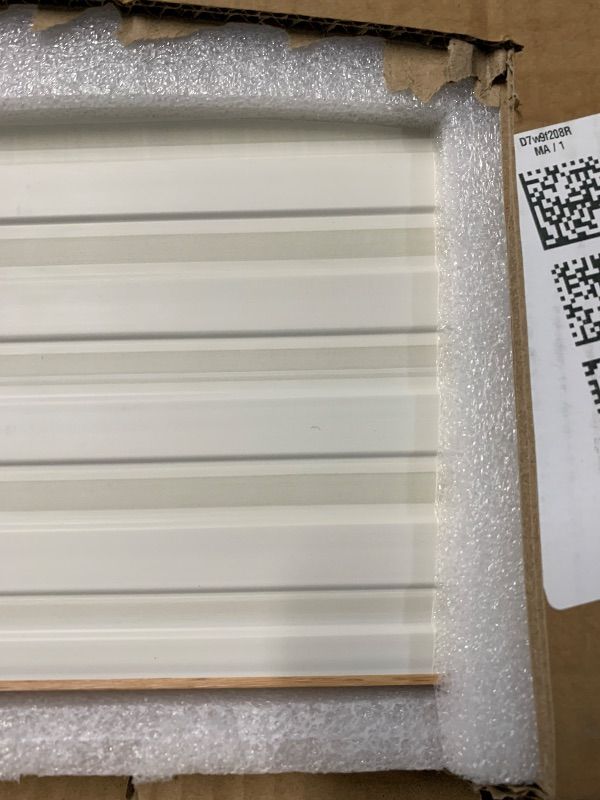 Photo 1 of ***PARTS ONLY***Art3d WPC Slat Wall Panels, 8-Pack 108 x 6 Inch 3D Wall Accents for Interior Wall Decor, Living Room, Bedroom, Boxwood