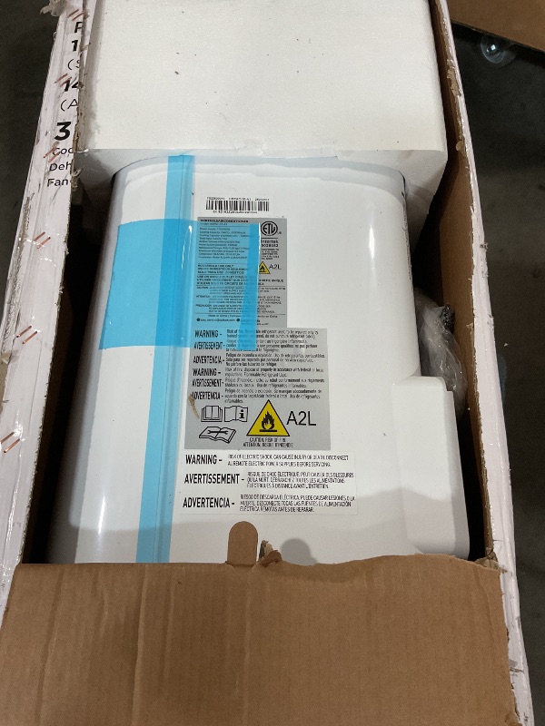 Photo 1 of (Compressor dont work)(sold for parts)(repair)  14000 BTU Portable Air Conditioners with Remote Control, 3-in-1 Free Standing Cooling AC Unit with Fan & Dehumidifier