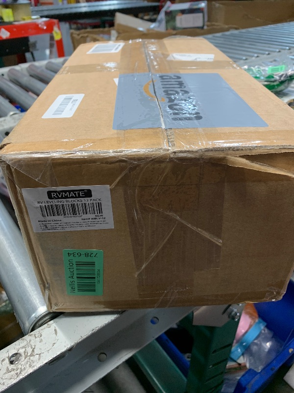 Photo 1 of RVMATE RV Leveling Blocks 12 Pack, Heavy Duty Camper Leveling Blocks, Leveling Blocks for RVs, Reduce Trailer Movement, Trailer Leveling Blocks Great for Single and Dual Wheels