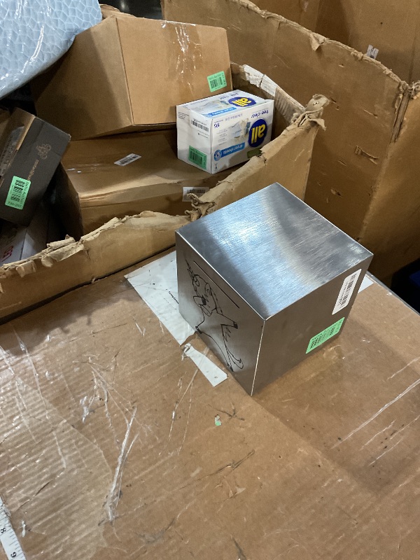 Photo 1 of *STOCK IMAGE FOR REFERENCE*
LUSEN Safe Piggy Bank Made of Stainless Steel, Safe Box Money Savings Bank for Kids, Can Only Save, Cannot Be Taken Out