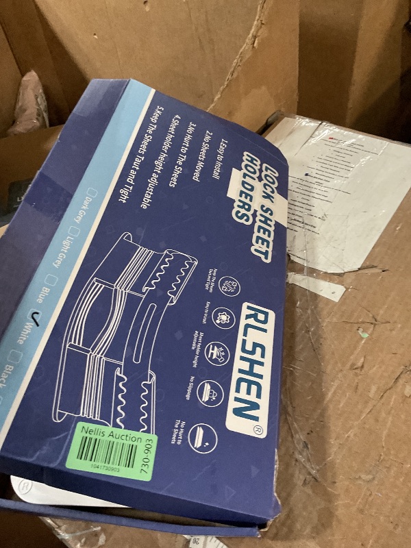 Photo 1 of RLSHEN Adjustable Sheet Clips Keep Sheets in Place, Fitted Bed Sheet Holders Keep Sheets Firm & Tight for Bed Concers Creative Bed Accessories