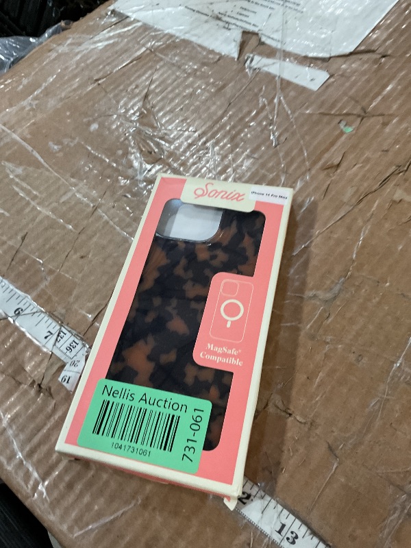 Photo 1 of (USED/FAIR) Sonix Case for iPhone 14 Pro Max | Compatible with MagSafe | 10ft Drop Tested | Tortoise Shell | Brown Tort