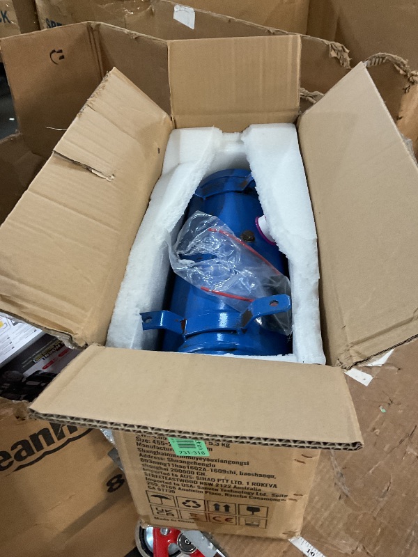 Photo 1 of (PARTS) (UNTESTED) VEVOR 12V Air Compressor with 1.6 Gallon Tank, Train Horn Compressor, 120 psi Working Pressure, Inflating Tires, Air Mattresses