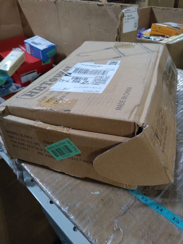 Photo 1 of HBTower Trampoline Ladder, 3-Step Trampoline Steps with Horizontal Wide Steps, Skid-Proof Steps Universal Hook, UV Treated Steel, 220Lbs Capacity Trampoline Stairs Accessories for Kids/Children