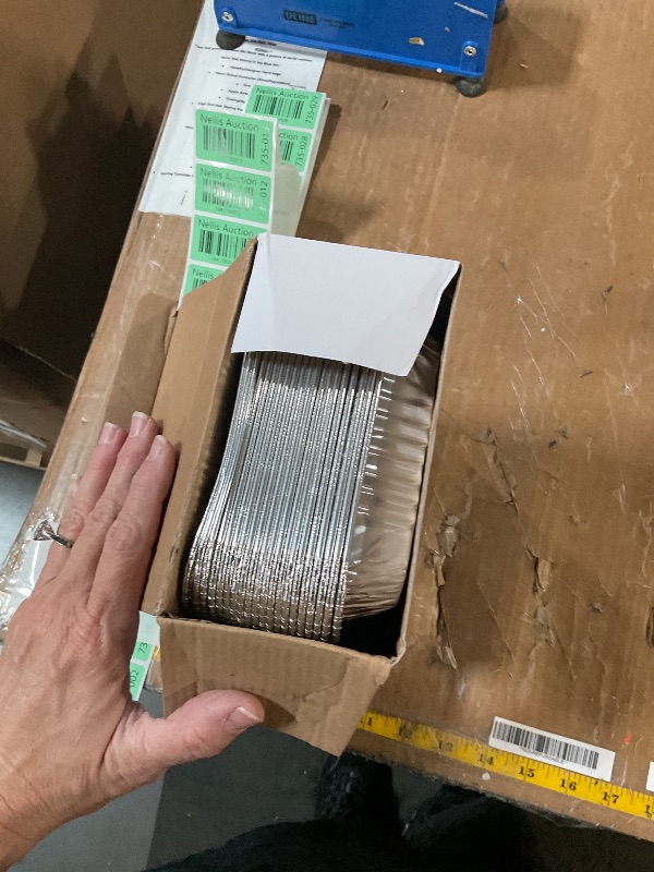 Photo 1 of 20 Pack Weber Grills Compatible Drip Pans 6415 for Weber Grills Spirit Gas Grills, Q Grills, Genesis and Genesis II LX 200 300 Series Disposable Aluminum Foil Grease Trays 6 x 1.4 x 8.6 Inches