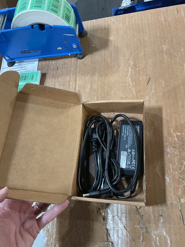 Photo 1 of 19V Power Cord for Acer Monitor S202HL S271HL SB220Q R240HY R221Q R271 S220HQL S230HL S231HL S232HL S240HL S241HL; H226HQL H236HL H276HL G226HQL G236HL G246HL GN246HL Monitor Power Supply 65W