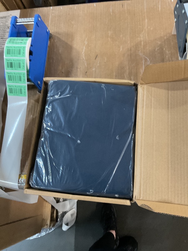 Photo 1 of Amazon Basics Lightweight Super Soft Easy Care Microfiber 4 Piece Bed Sheets Set with 14-Inch Deep Pockets, Queen, Navy Blue, Solid