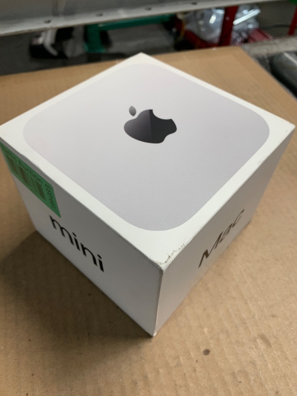 Photo 1 of Apple 2024 Mac mini Desktop Computer with M4 chip with 10?core CPU and 10?core GPU: Built for Apple Intelligence, 16GB Unified Memory, 256GB SSD Storage, Gigabit Ethernet. Works with iPhone/iPad